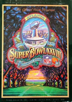 Super Bowl XXVIII. The Official Game Program (30.01.1994)