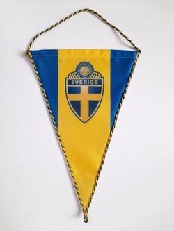 Sweden Football Association pennant (one side)