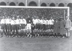 Sweden - Poland (18.05.1924) - Polish National Team Collection No. 10 postcard