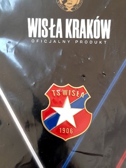 TS Wisla Cracow crest badge (official product)