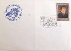 Team Speedway World Final Leszno 1984 FDC envelope