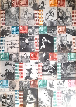 The Athletics monthly magazine 1964-1966 (set of 16 issues)