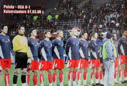 The Poland national football team before friendly match vs USA (Kaiserslautern, 01.03.2006) photo