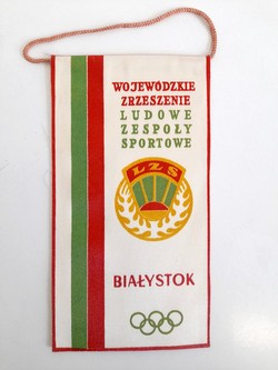 The Provincial Country Sports Club Association of Białystok pennant