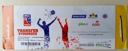 Transfer Bydgoszcz - Jastrzebski Wegiel volleyball Plus League match ticket (25.01.2014)