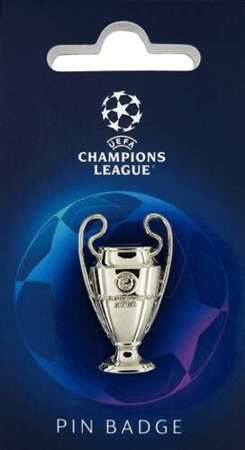 UEFA Champions League - trophy (official product) badge pin Football