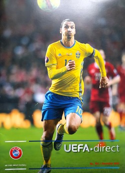 UEFA Direct official magazine nr 154 (December 2015)