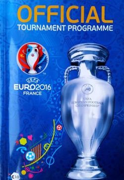 UEFA Euro 2016 official tournament programme (English version)