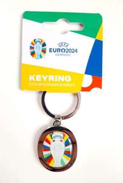 UEFA Euro 2024 Germany logo keyring (Official Licensed Product)