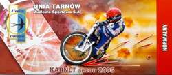 Unia Tarnow season ticket 2005