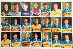 Varta Namyslow football team 1998 set of 21 photos