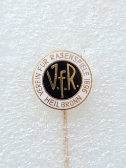 VfR Heilbronn crest badge (enamel, signature)