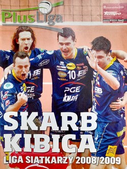 Volleyball Women's and Men's Polish Plus Liga 2008/2009 Fans Guide (Przegląd Sportowy)