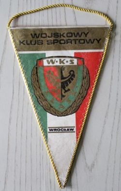 WKS Slask Wroclaw pennant