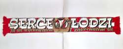 Widzew Lodz - The Heart of the Lodz two side scarf (official product)