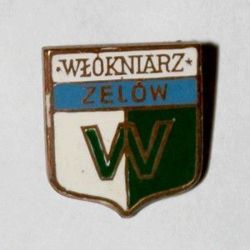 Wlokniarz Zelow badge (enamel)