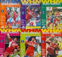 World Handball Magazine. The official magazine of the IHF. Yearbook 2000-2002 (6 magazines)