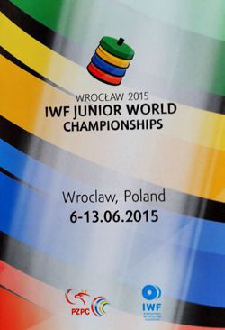 Wroclaw 2015 IWF Junior World Weightlifting Championship official programme