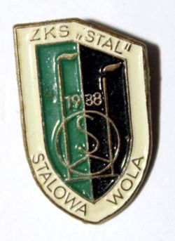 ZKS Stal Stalowa Wola badge (lacquer)
