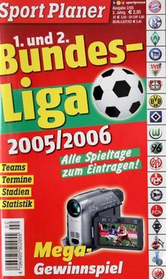 1. and 2. Bundesliga 2005/2006. Sport Planer