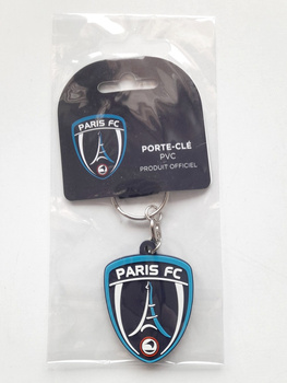 Paris FC crest gum keyring (official product)
