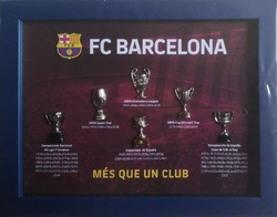 FC Barcelona Trophies 6 pins-collection (official product)