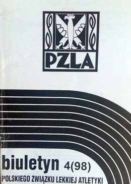 Newsletter Polish Athletics Association 4/1998