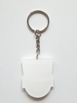 Arka Gdynia crest gum keyring (Official Licensed Product)