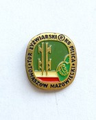KS Pilica Tomaszow Mazowiecki skating track badge (lacquer)