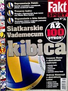 Volleyball Fans Vademecum of Polish Leagues 2007 (Fakt Sport) + poster