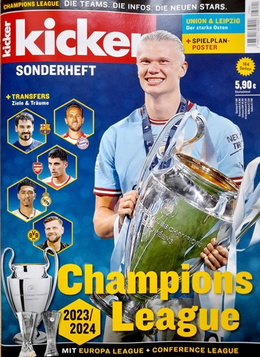 UEFA Champions League 2023/2024 Fans Guide (Kicker magazine special edition)