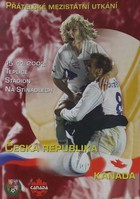 Czech - Canada, friendly game (15.11.2003) Official Programme