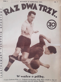 Raz Dwa Trzy.. Illustrated Sport Courier nr 1/1931