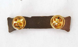 Widzew Lodz mini scarf Heart of Lodz badge (lacquer)