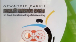 Opening of the Sports Masters Generations Park a commemorative ceramic plate (Spała, 18.10.2003)