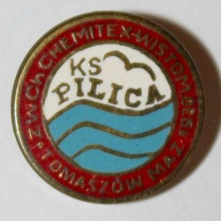 KS Pilica Tomaszow Mazowiecki badge (enamel)