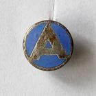 FK Academic Sofia small silver plated badge (enamel)