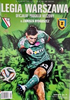 Legia Warsaw - Zawisza Bydgoszcz, T-Mobile Ekstraklasa (19.4.2015) official match programme