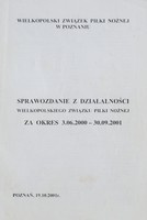 Report on the activities of the WZPN for the period June 3, 2000 - September 30, 2001