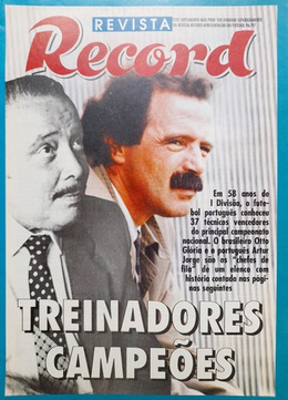 Record Revista magazine. Champions coaches