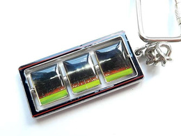 Manchester United Old Trafford Stadium two sides key ring (official product)