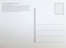 FIFA World Cup champions team's 1930-2018 photos postcards (21 items)