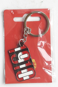RTS Widzew Lodz 1910 keyring (official product, lacquer)