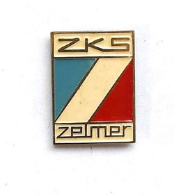 ZKS Zelmer Rzeszów badge (lacquer)