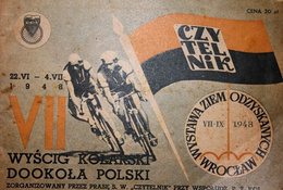 VII Tour de Pologne Cycling Race official programme (22.06-04.07.1948)