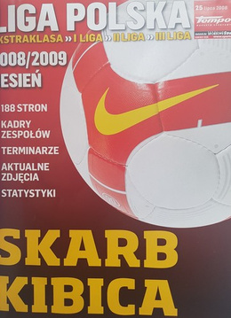 Polish league fan's guides autumn 2008/2009 - summary of the 2009/2010 season (Przegląd Sportowy, 11 magazines in hard cover)