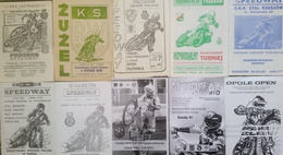 Speedway tournaments and matches 1981-2009 programmes (18 issues)