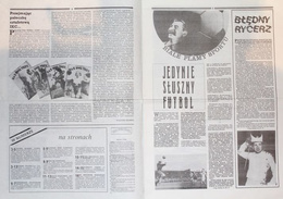 Raz Dwa Trzy... Tempo monthly magazine (November 1988)