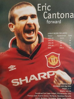 Manchester United official yearbook 1996