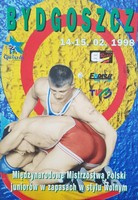 International Polish Junior Championships in Freestyle Wrestling. Bydgoszcz 14-15  February 1998